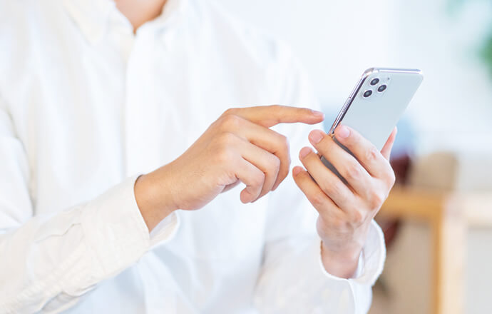 簡易的なマイページ登録・検索・応募